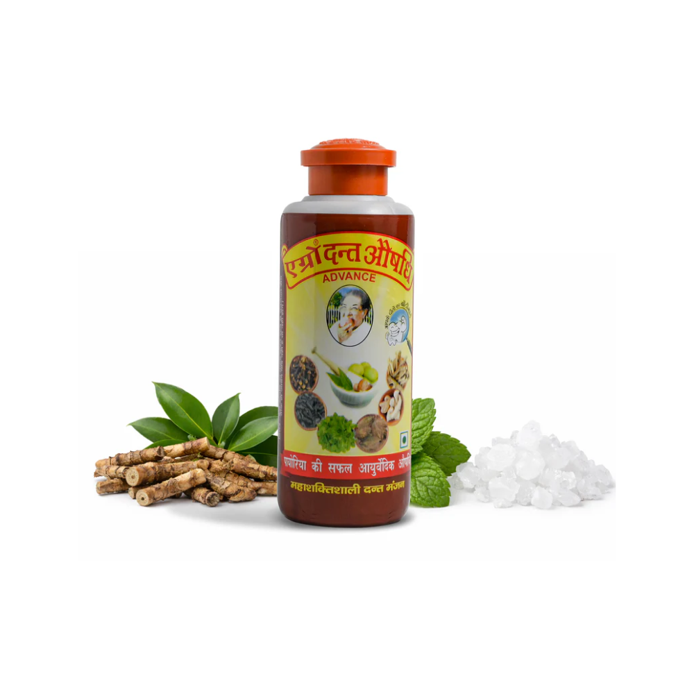 Agrow Dant Aushadhi Ayurvedic Tooth Powder (100gm)