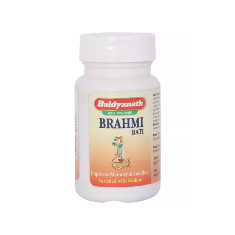 Baidyanath Brahmi Vati (Buddhi Vardhak) (80tab)
