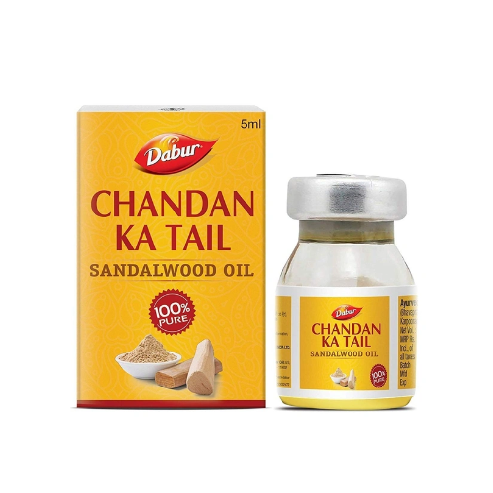 Dabur Chandan Ka Tail (Sandalwood Oil) (5ml)