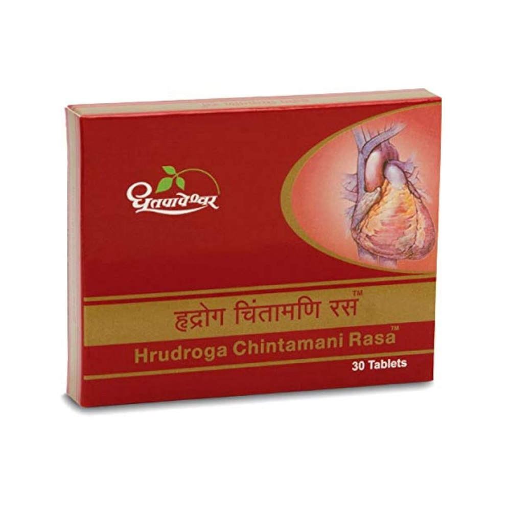 Dhootapapeshwar Hrudroga Chintamani Rasa (30tab)