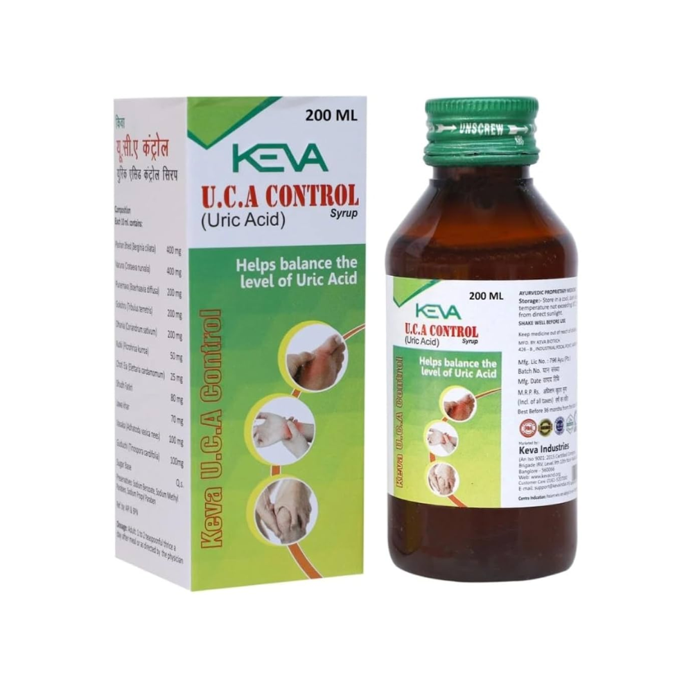 Keva UCA Control Syrup (200ml)