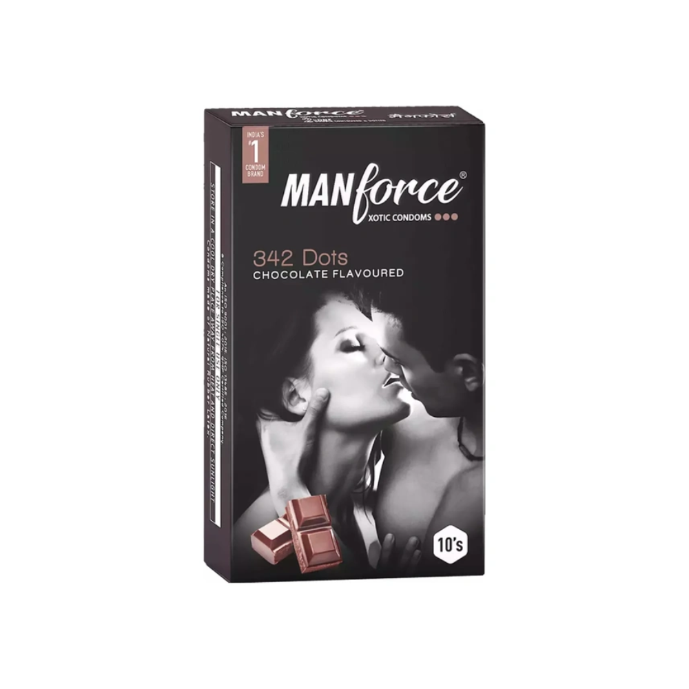 Mankind Pharma Xotic Chocolate Flavoured Condoms (10 Condoms)