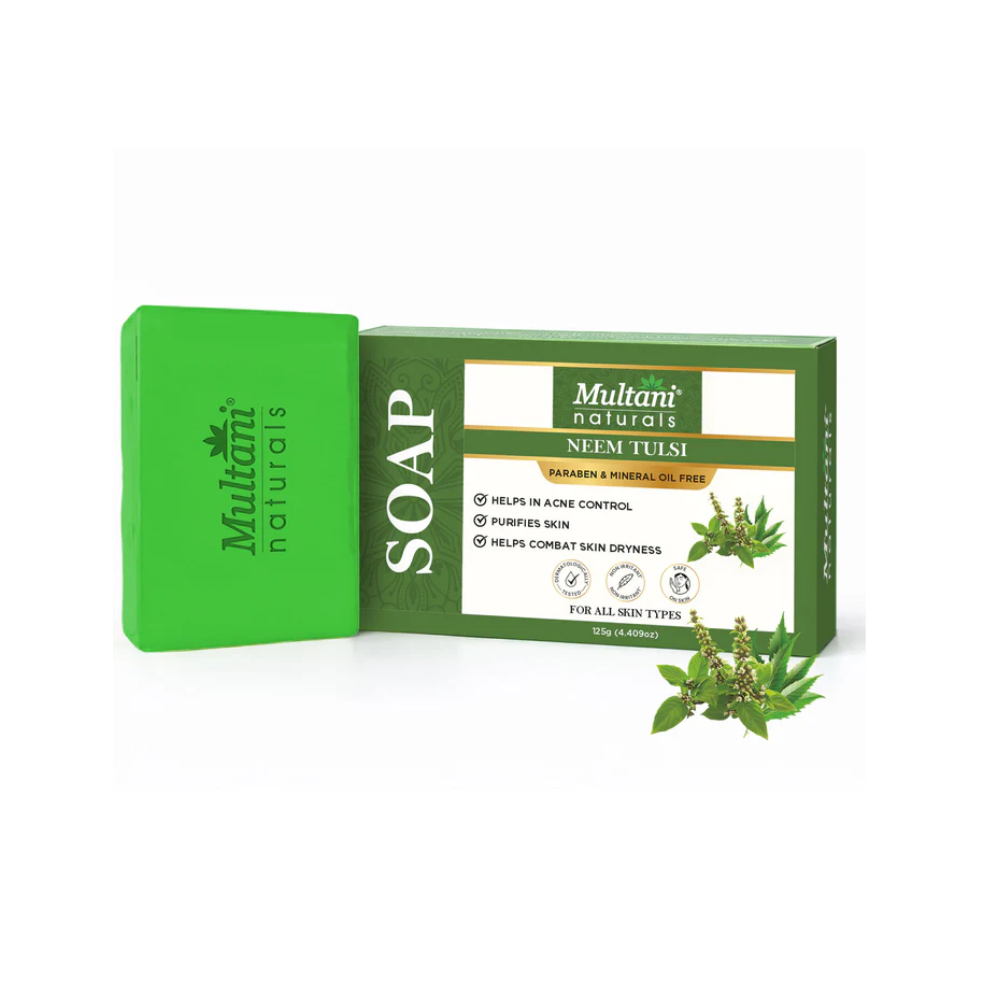 Multani Naturals Neem Tulsi Soap (125gm)