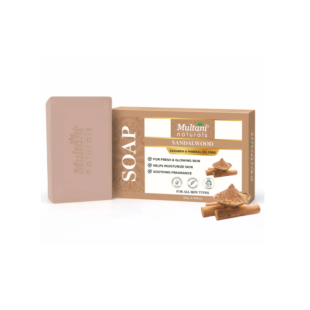 Multani Naturals Sandalwood Soap (125gm)