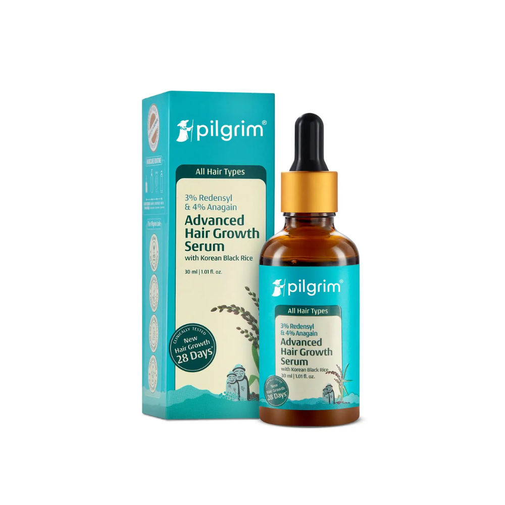 Pilgrim 3% Redensyl & 4% Anagain Advanced Hair Growth Serum (30ml)