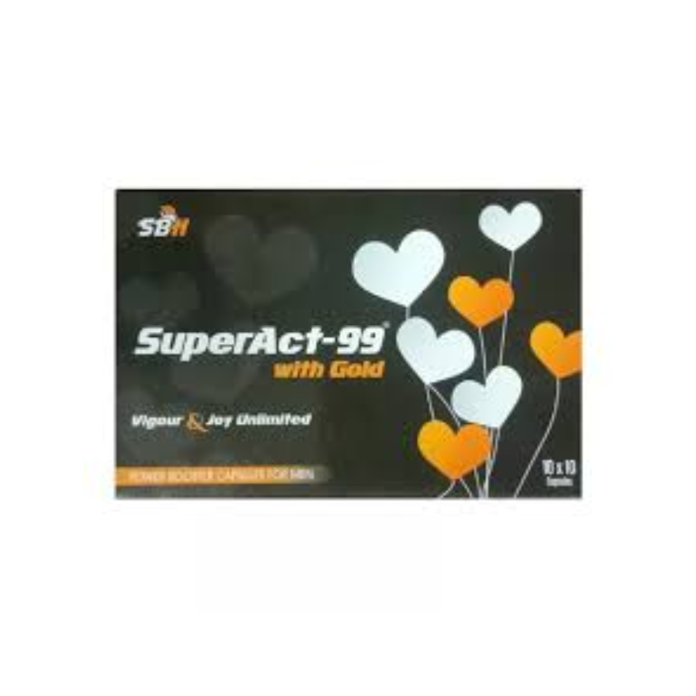 SBH Super Act-99 With Gold Capsules (10 Capsules)