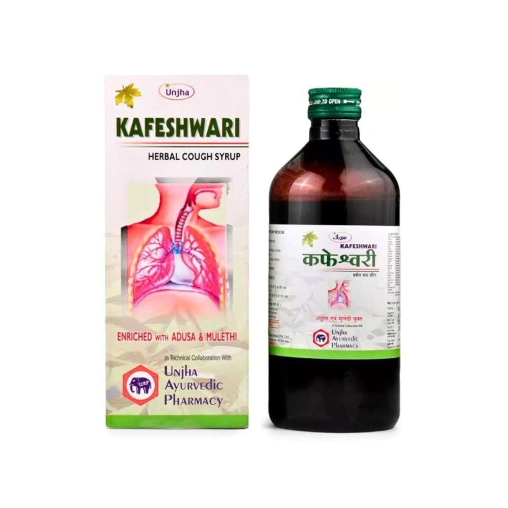 Unjha Kafeshwari Cough Syrup (200ml)