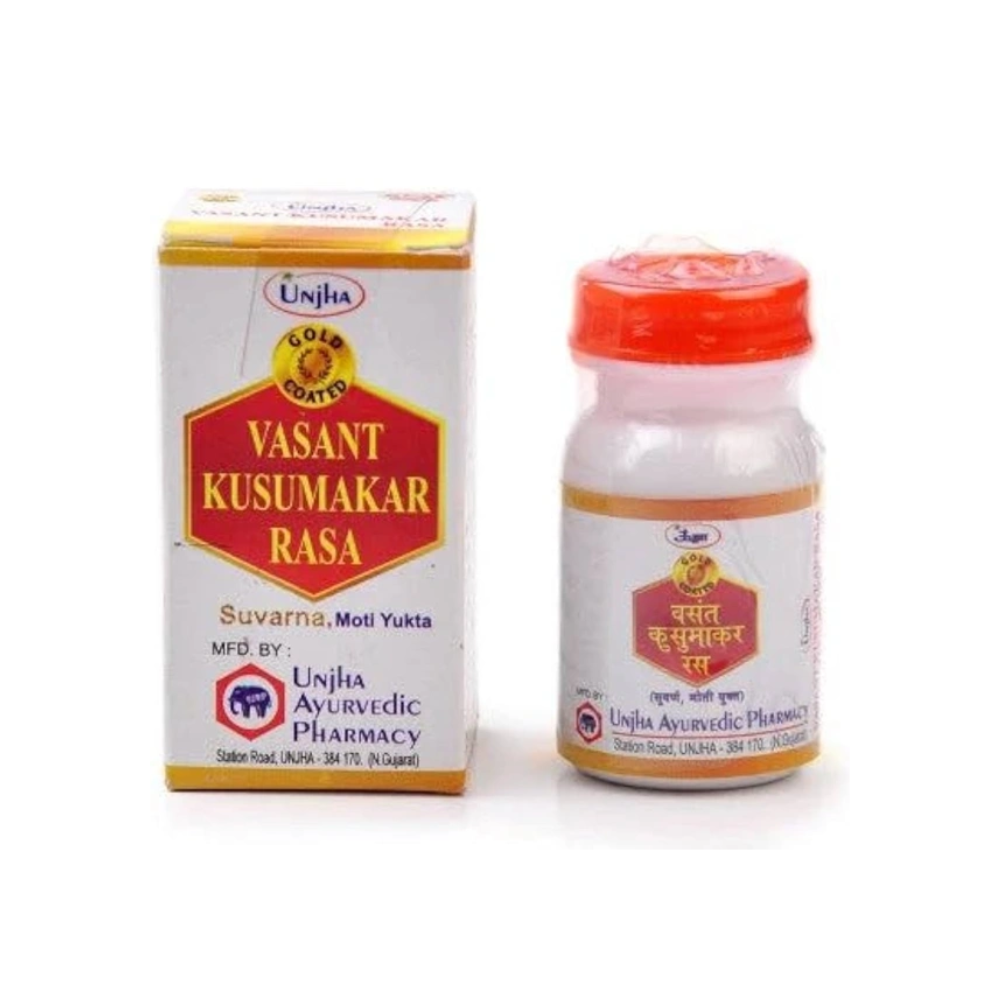 Unjha Vasant Kusumakar Rasa (100tab)