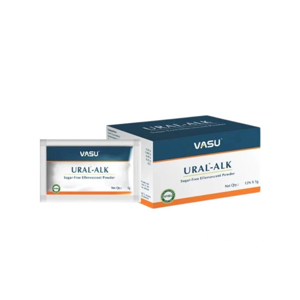 Vasu URAL-ALK Sugar-Free Effervescent Powder (12N X 5g)