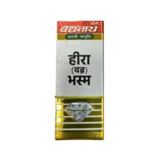 Baidyanath Hira Vajra Bhasma (100 mg)