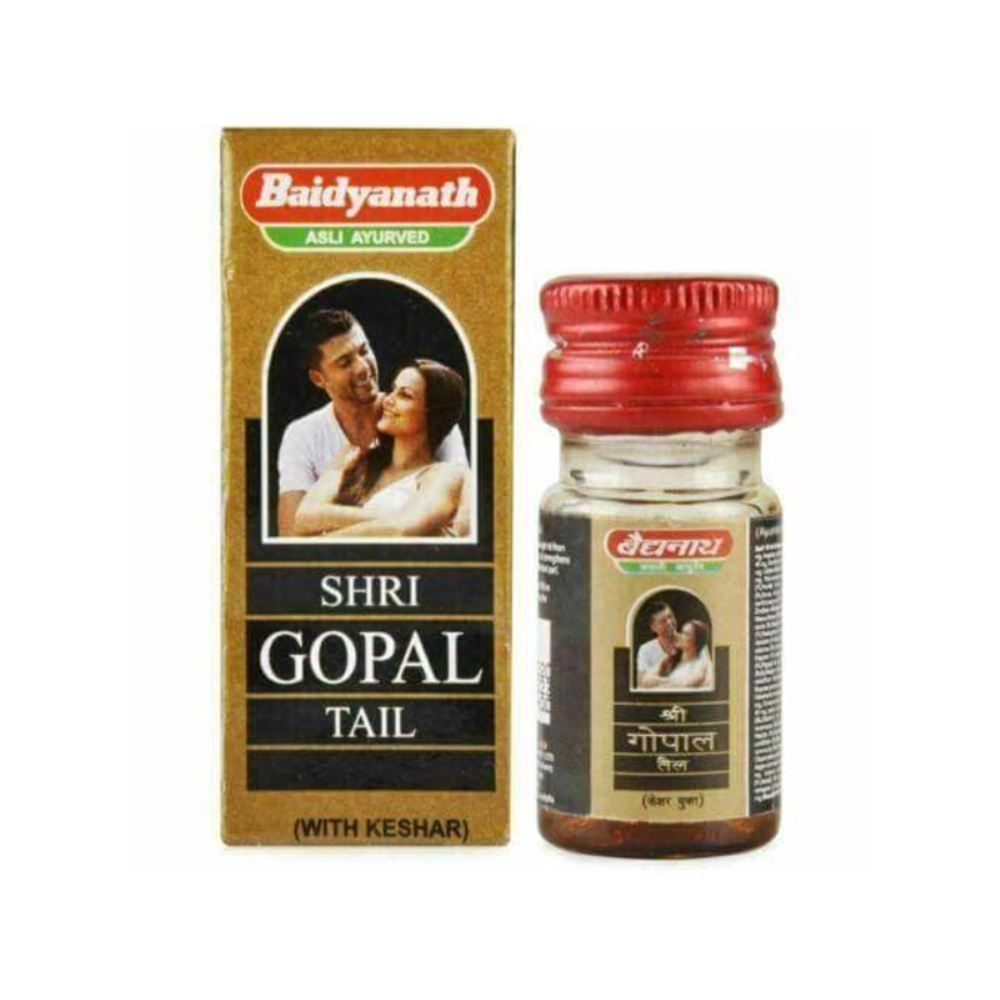 Baidyanath Jhansi Baidyanath Shrigopal Tel (Kesar Amber Yukt) (10ml)