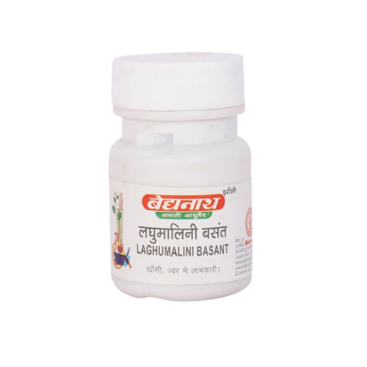 Baidyanath Laghumalini Basant Ras (40tab)