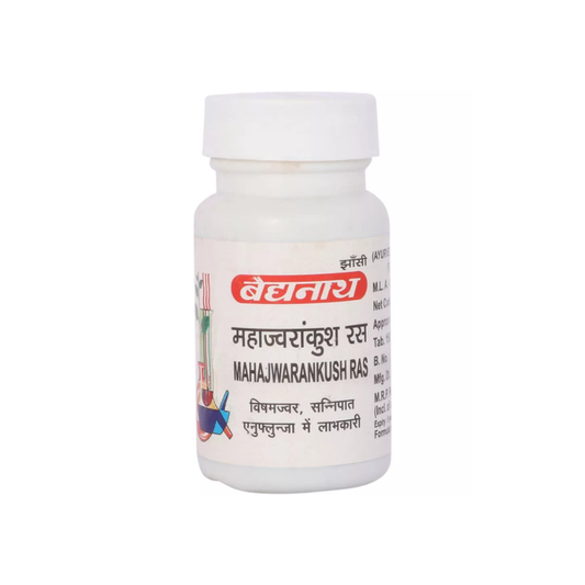 Baidyanath Mahajwarankush Ras (80tab)