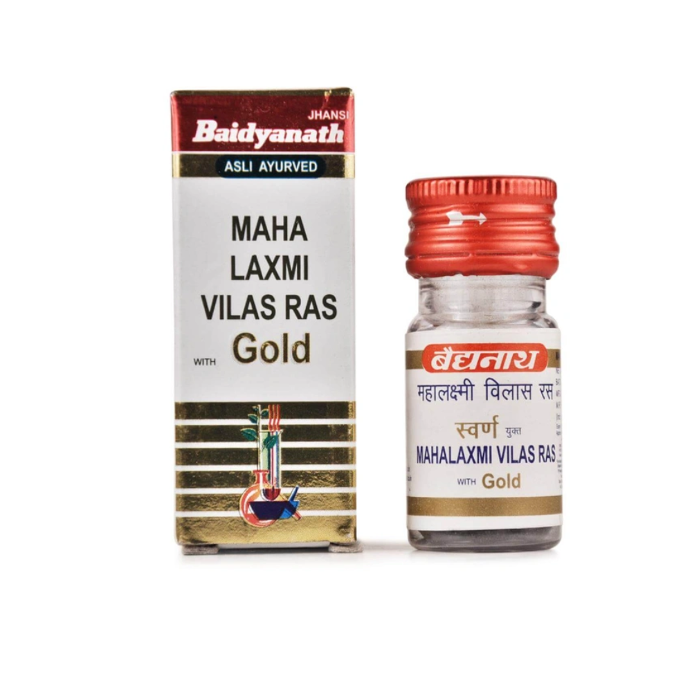 Baidyanath Mahalaxmivilas Ras (Swarna Yukta)