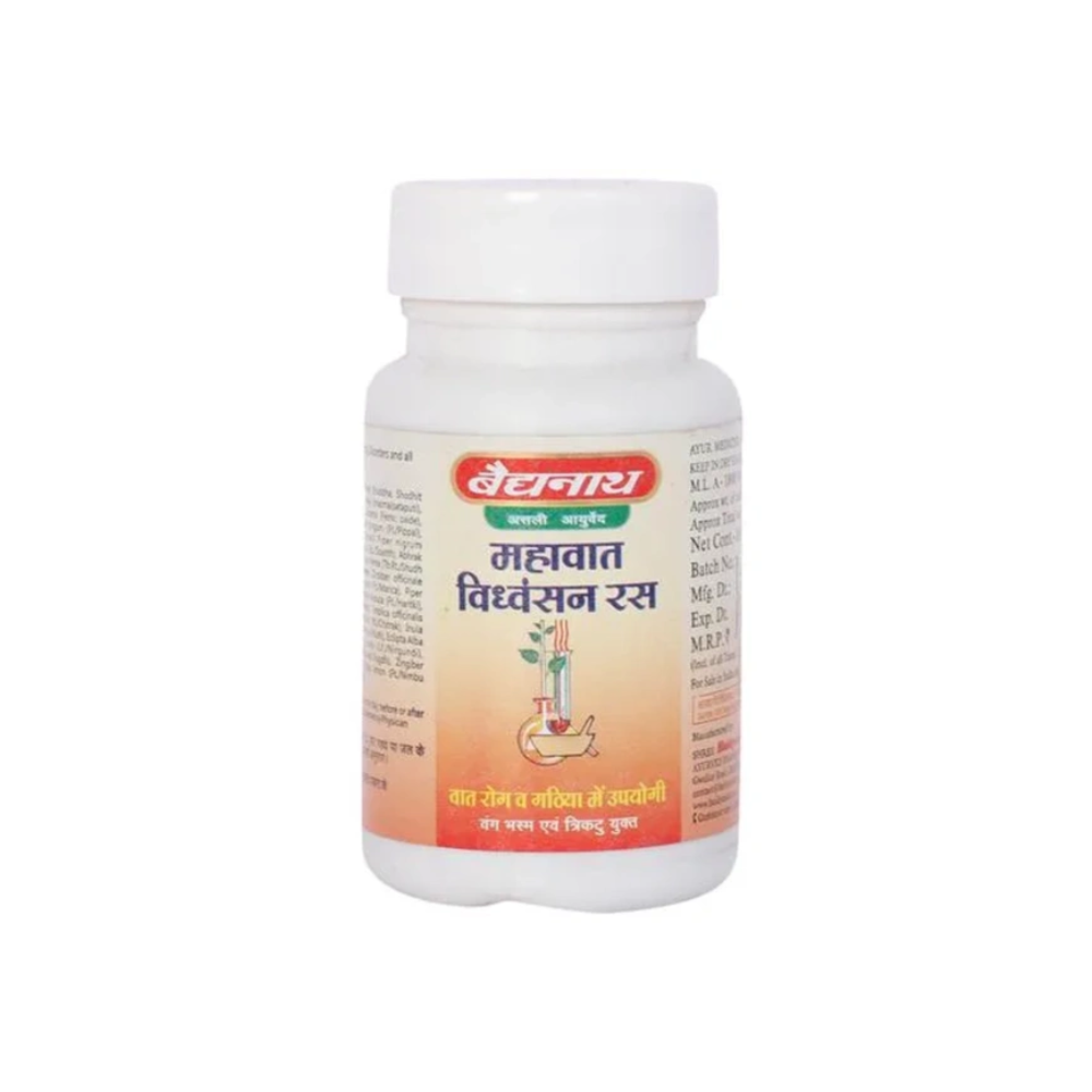 Baidyanath Mahavat Vidhwansan Ras (80tab)