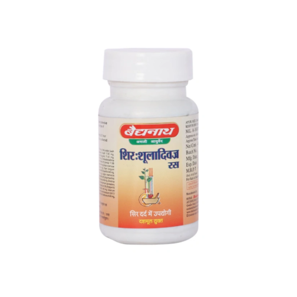 Baidyanath Shirahshuladiwajra Ras (40tab)