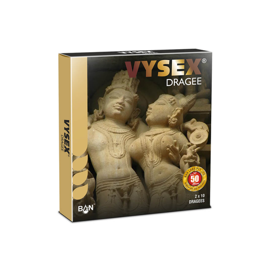 Ban Labs Vysex Silver Coated Dragee (20tab)