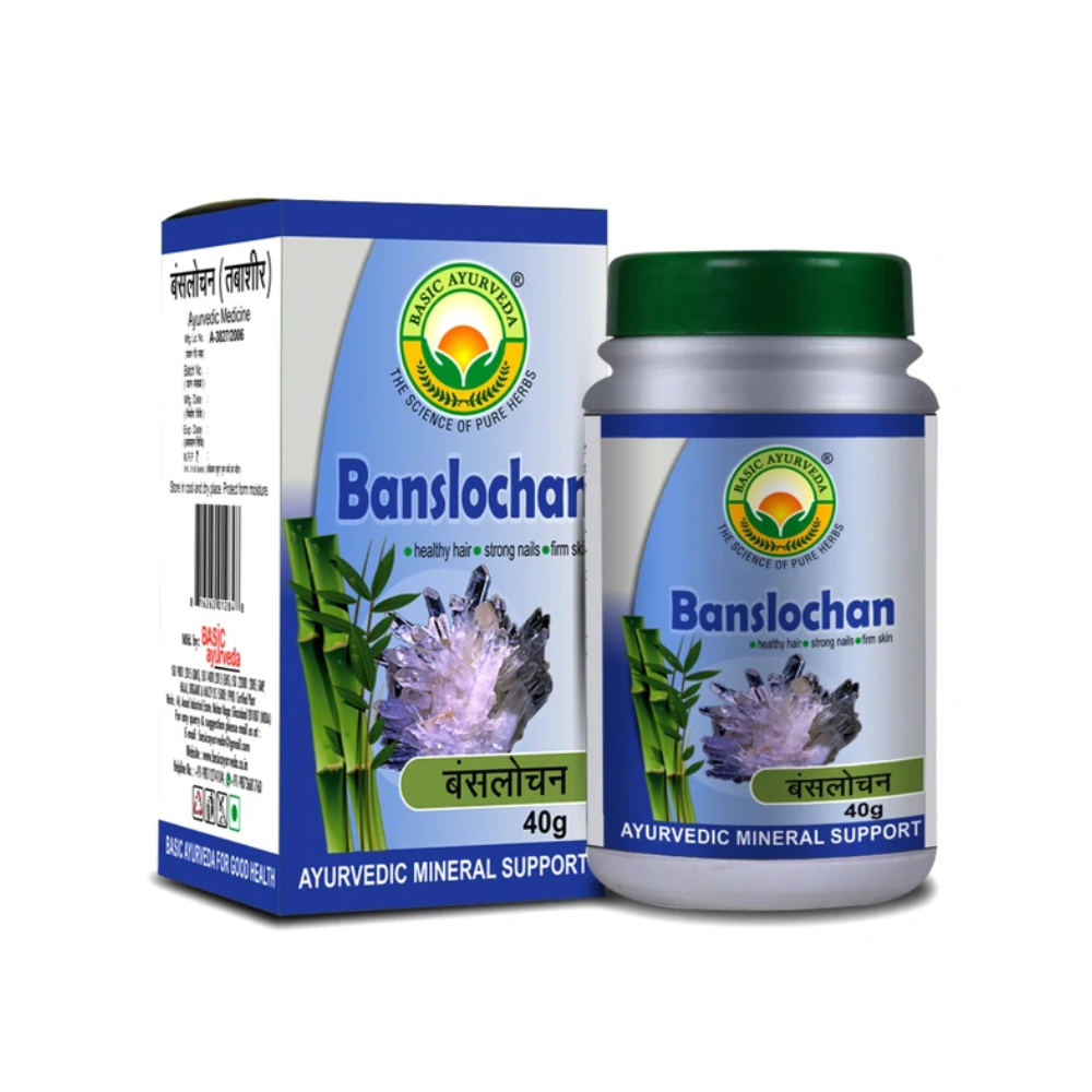 Basic Ayurveda Banshlochan (40gm)