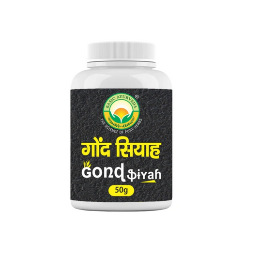 Basic Ayurveda Gond Siyah (Kala Gond) (50gm)