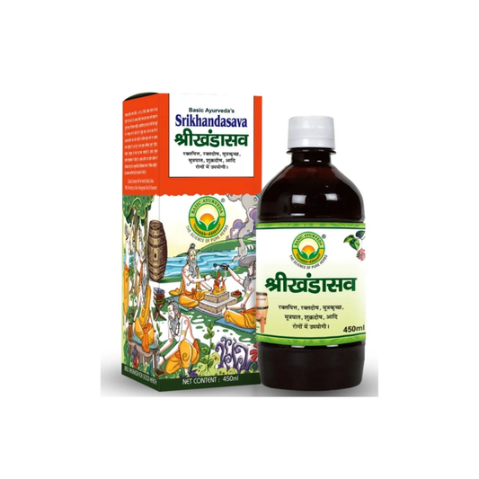 Basic Ayurveda Srikhandasava (450ml)