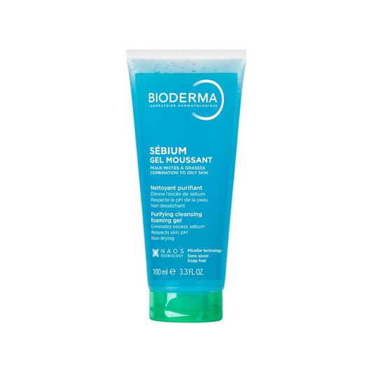 Bioderma Sebium Moussant Purifying Cleansing Foaming Gel (100ml)