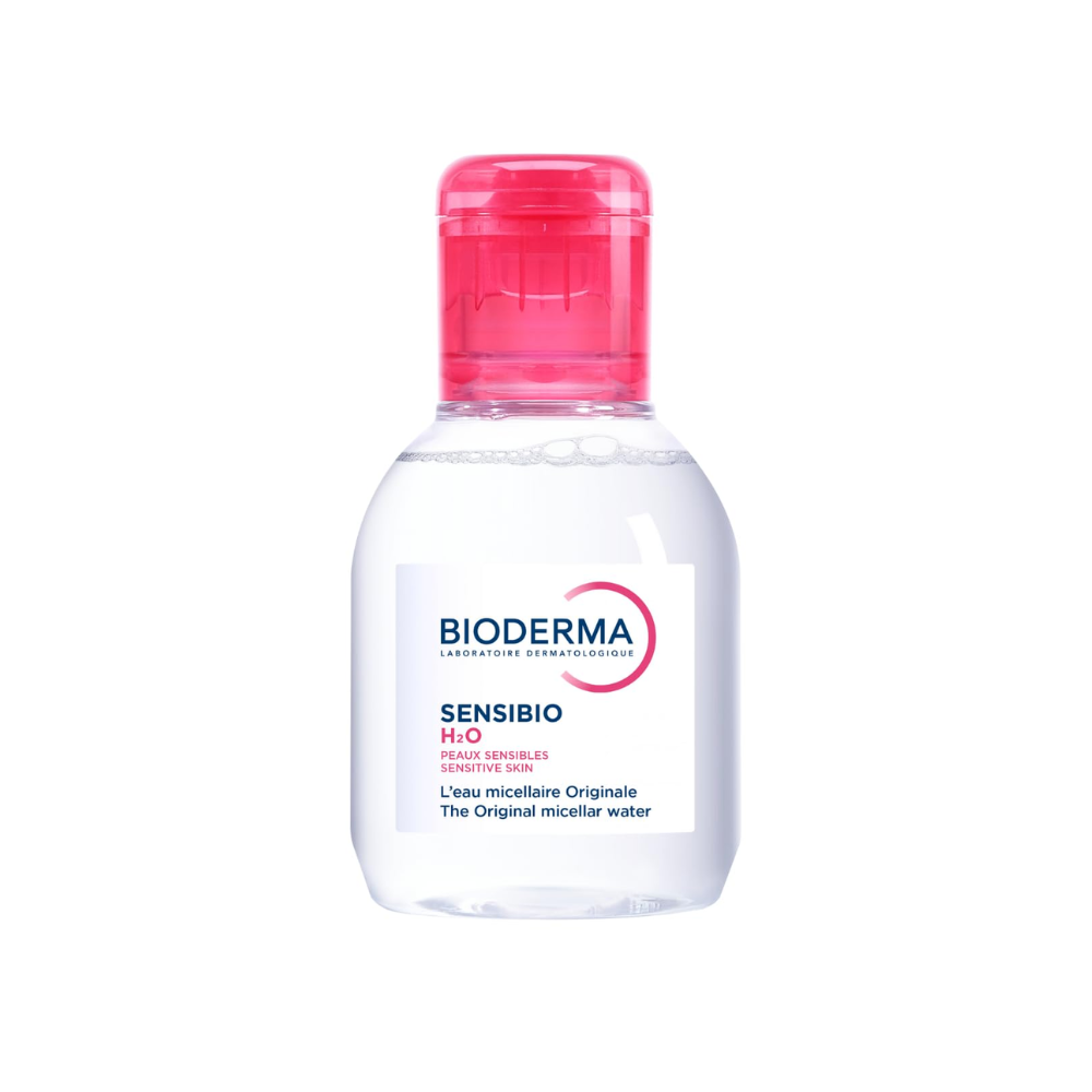 Bioderma Sensibio H2O Make-up Removing Micellar Water & Cleanser For Sensitive Skin (100ml)