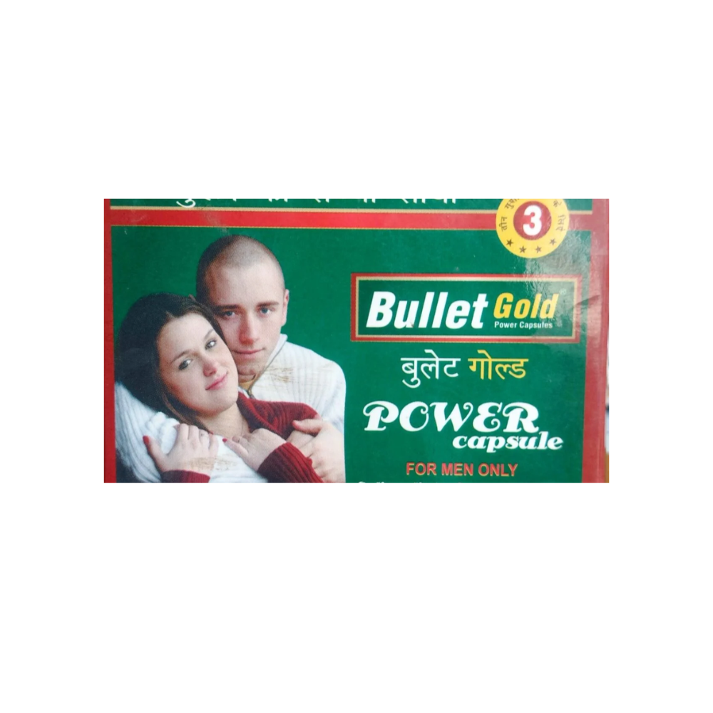 Bullet Gold Power Capsules for Men Only (10caps)