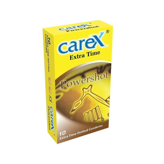 Carex Extra Time PowerShot Dotted Condoms (10pcs)