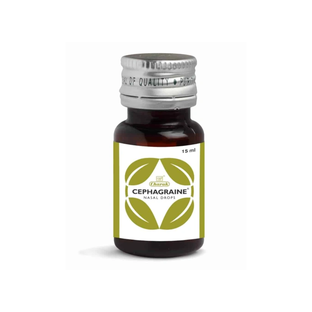 Charak Cephagraine Nasal Drops (15ml)