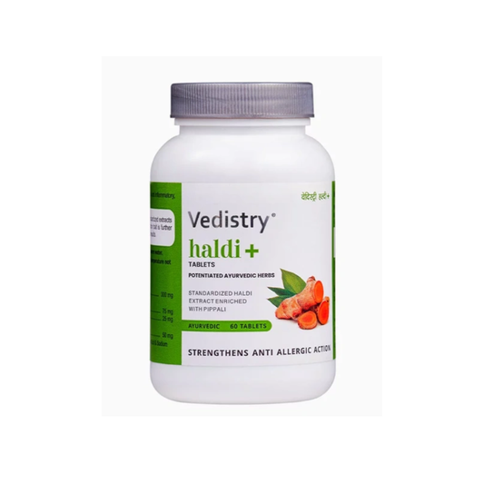 Charak Vedistry Haldi+ Tablets (60tab)