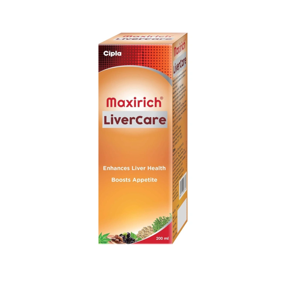 Cipla Maxirich LiverCare Syrup (200ml)