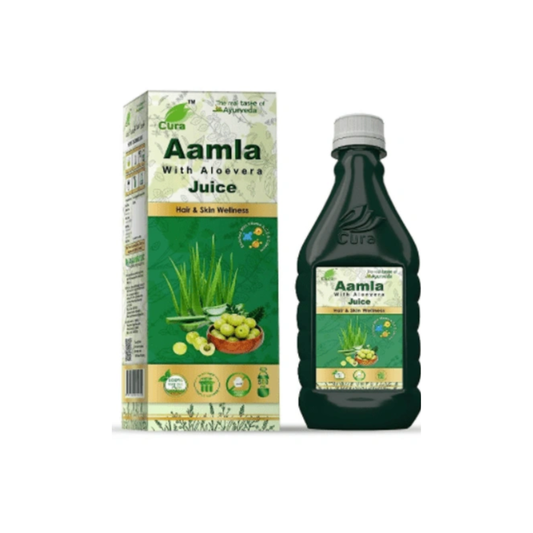 Cura Pharmaceuticals Cura Aamla Aloevera Ras/Juice (1000ml)