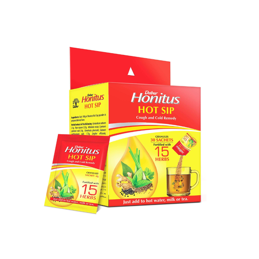 Dabur Honitus Hot Sip Ayurvedic Kaadha (30 Sachets)