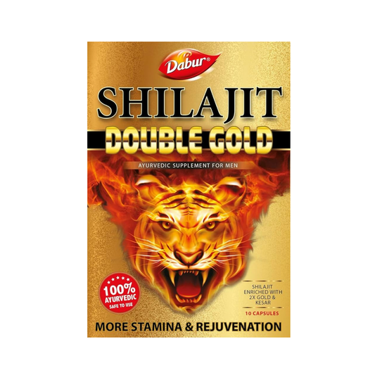 Dabur Shilajit Double Gold Capsules (10Caps)