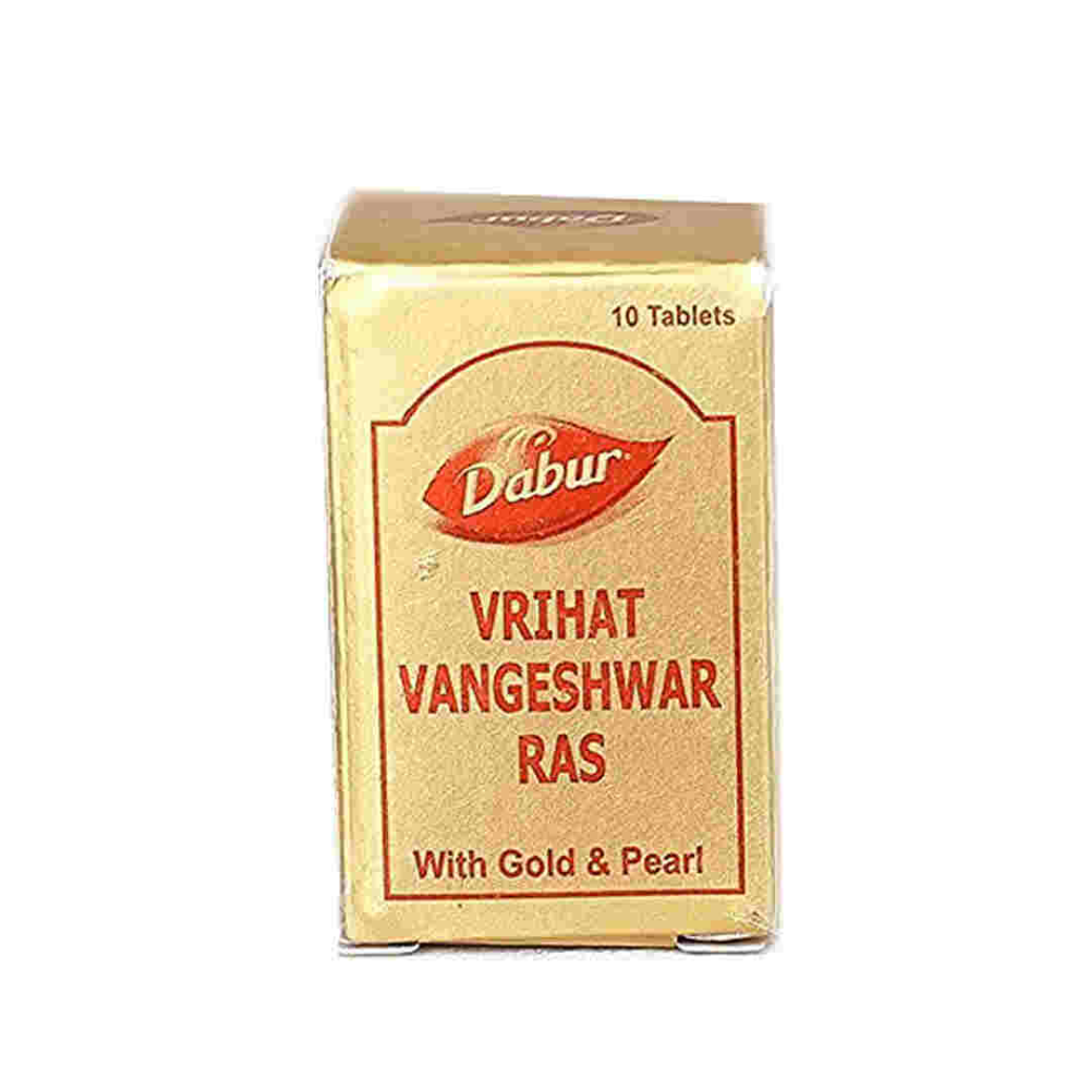 Dabur Vangeshwar Tablets With Gold (10 Tabs)