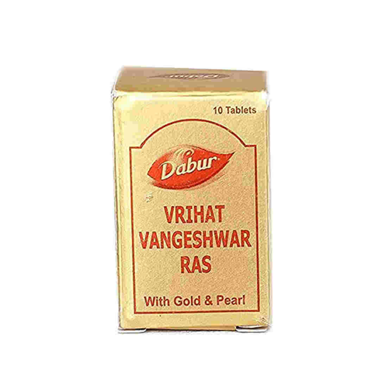 Dabur Vangeshwar Tablets With Gold (10 Tabs)