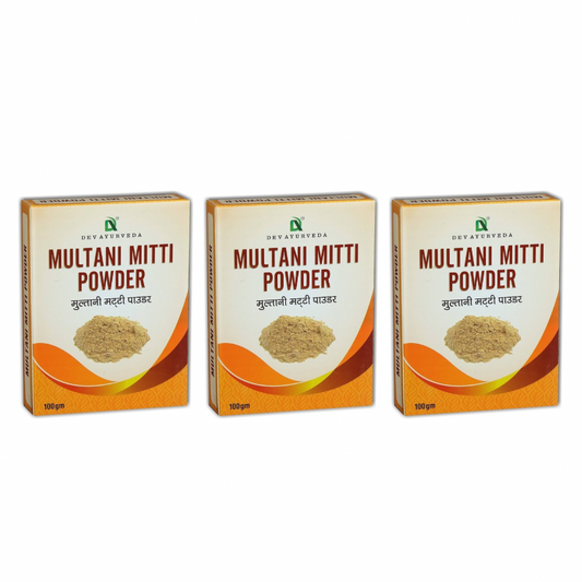 Dev Multani Mitti Powder (100gm) (Pack of 3)