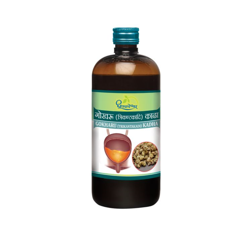 Dhootapapeshwar Gokharu Trikantakadi Kadha (450ml)