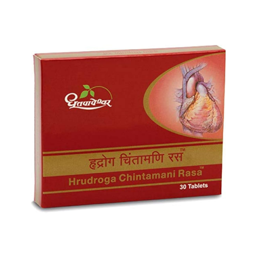 Dhootapapeshwar Hrudroga Chintamani Rasa (30tab)