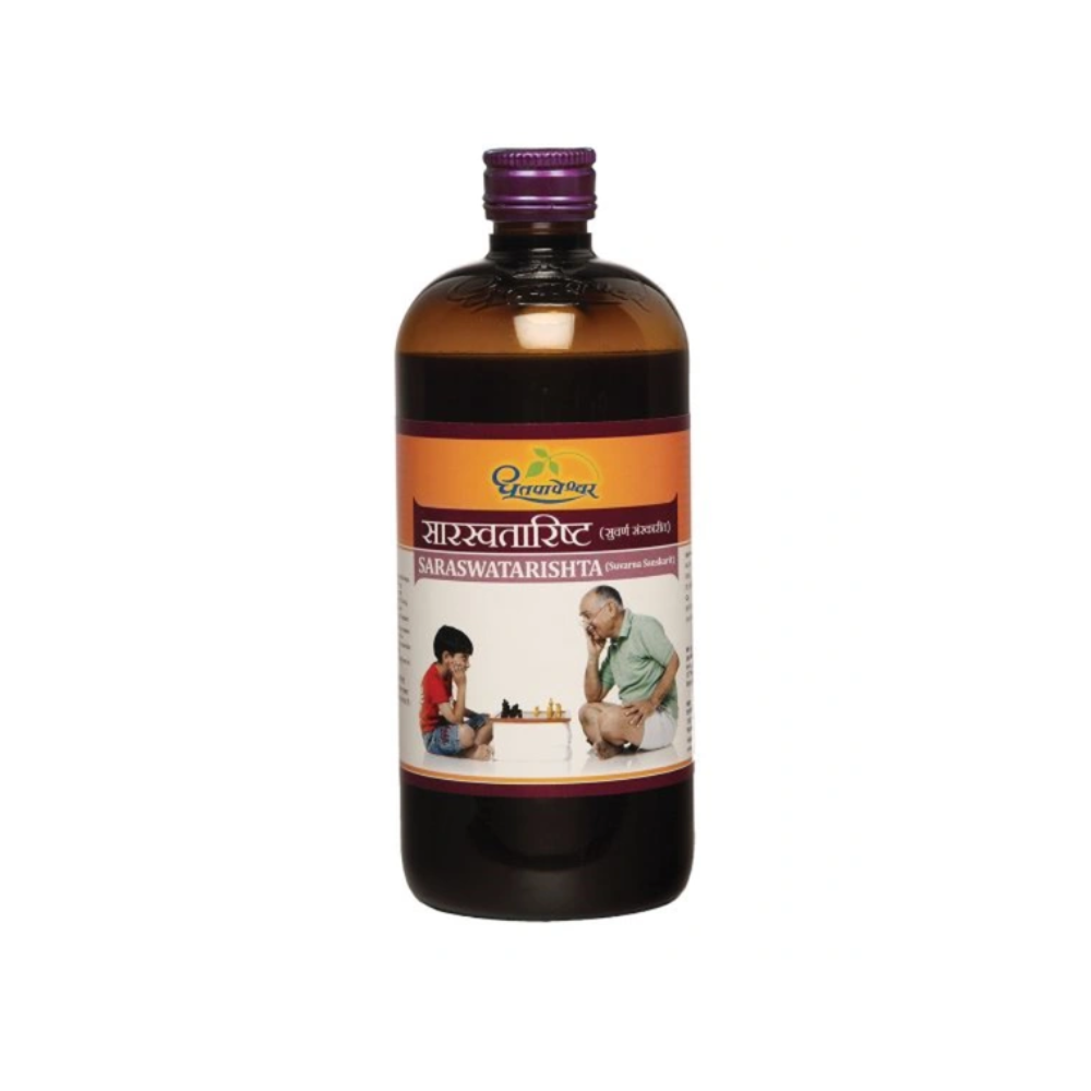 Dhootapapeshwar Saraswatarishta (450ml)