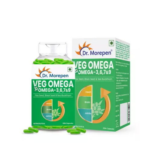 Dr. Morepen Veg-Omega 3-6-7-9 | Capsule (60Caps)