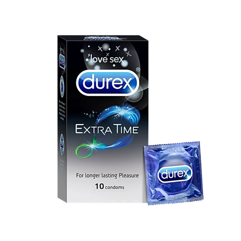 Durex Extra Time Condoms (10Pcs)