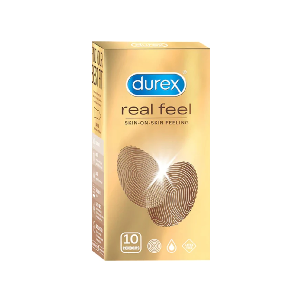 Durex Real Feel Condoms for Men (10Pcs)