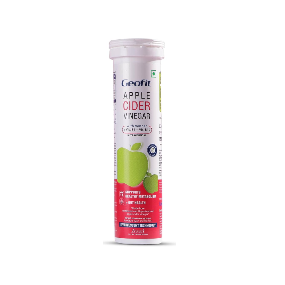 Geofit Apple Cider Vinegar Effervescent Tablet (15Tab)