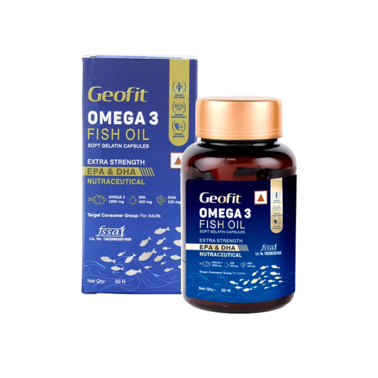Geofit Omega 3 Fish Oil Capsules (30Caps)