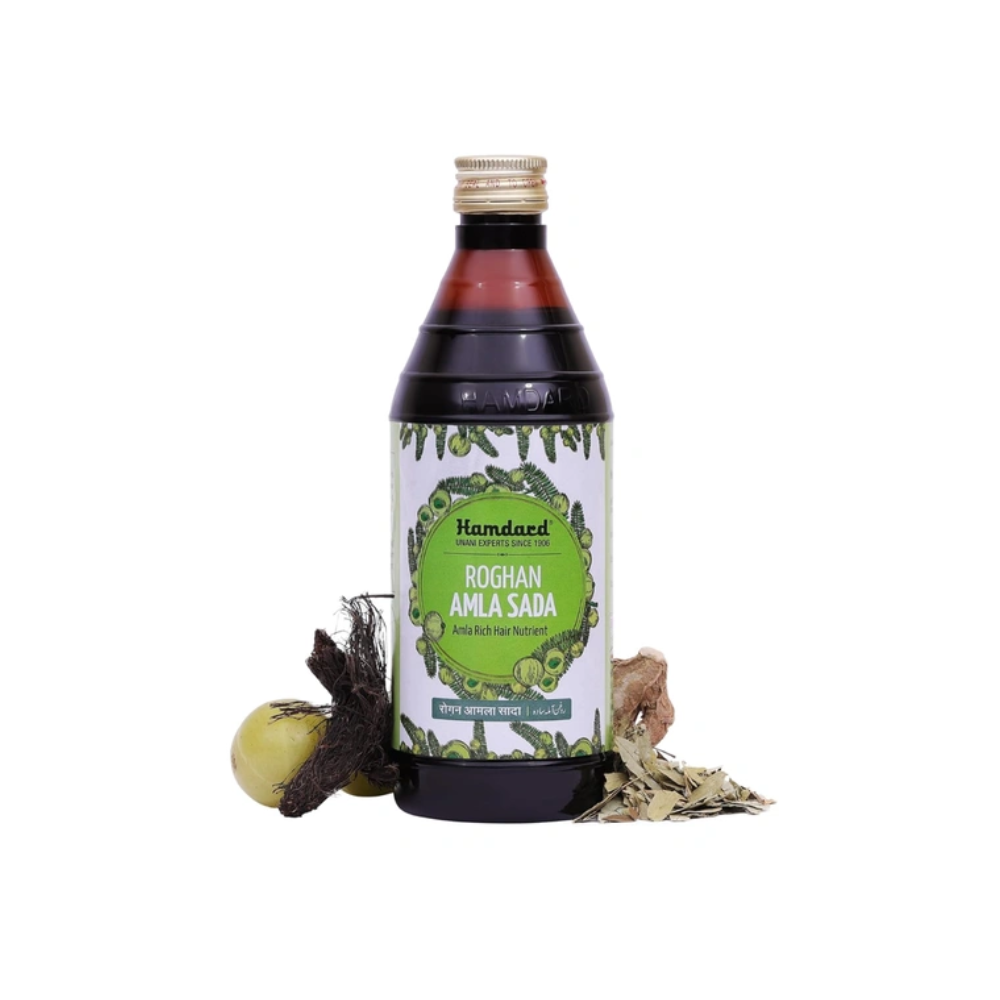 Hamdard Roghan Amla Sada (500ml)
