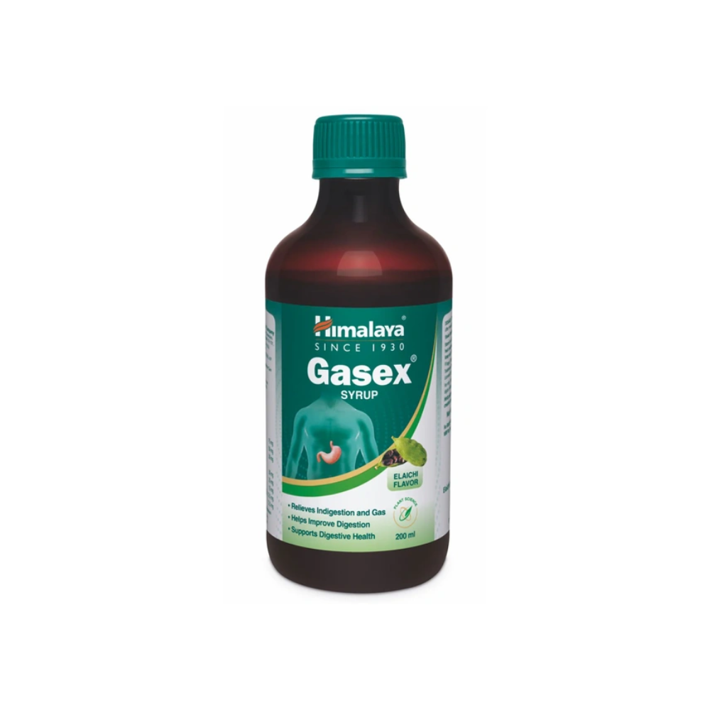 Himalaya Gasex Elaichi Flavour Syrup (200ml)