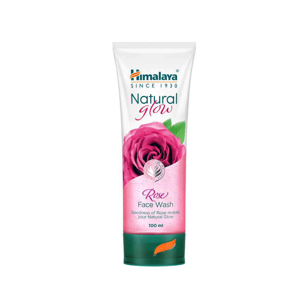 Himalaya Natural Glow Rose Face Wash (100ml)