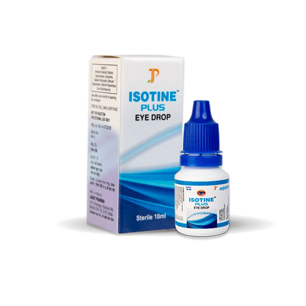 Jagat Pharma Isotine Plus Eye Drops (10ml)