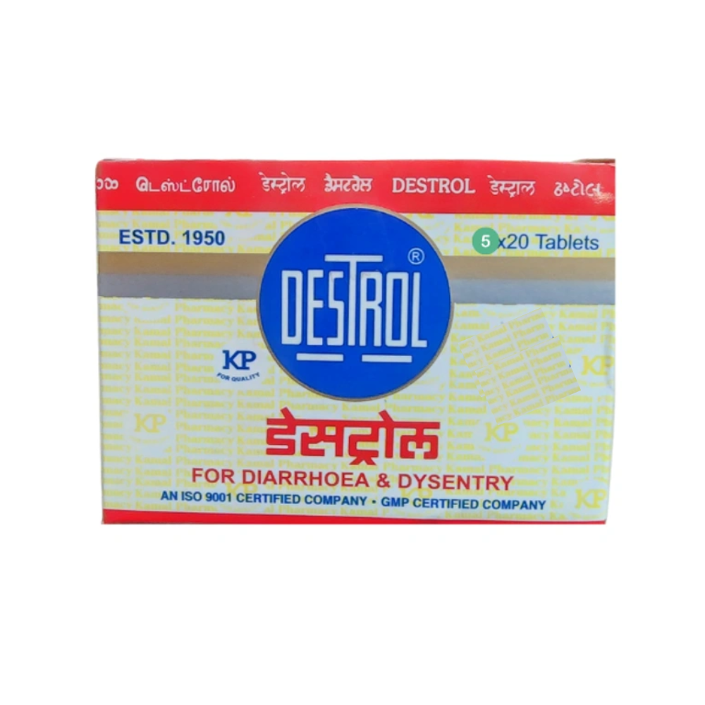 Kamal Pharmacy Destrol Tablets (100Tab)